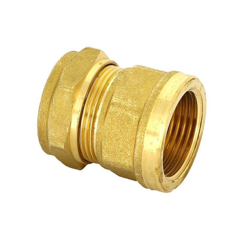 Муфта обжимная Tiemme 1100 28 мм х 1 ВР латунная 1000043