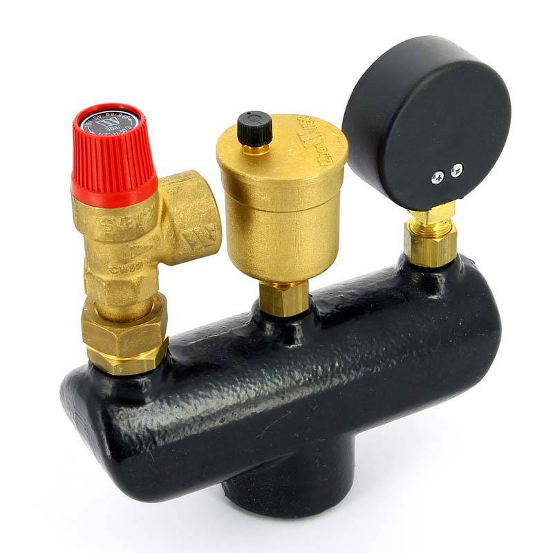 Группа безопасности котла Watts KSG 30 G до 50 кВт 1 3 бар чугун 10005216