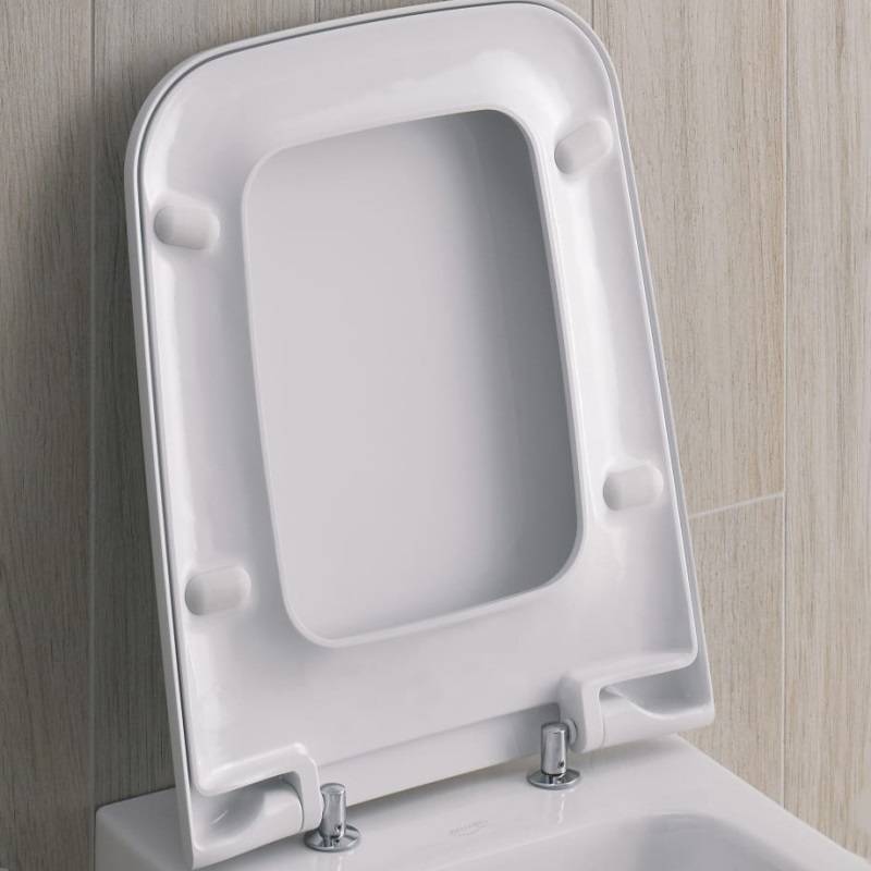 Сиденье для унитаза Geberit iCon Square SoftClose быстросъемное 500.837.01.1