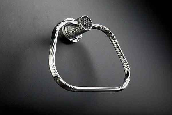 Полотенцедержатель кольцо Boheme Royal Cristal хром 10925-CR