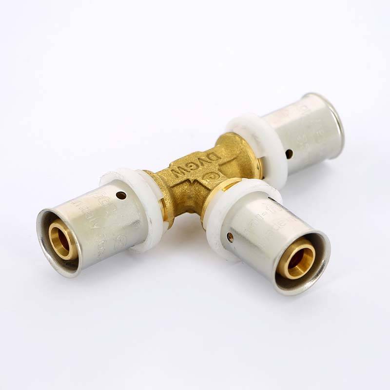 Тройник пресс Uni-Fitt 16 мм 706G6660