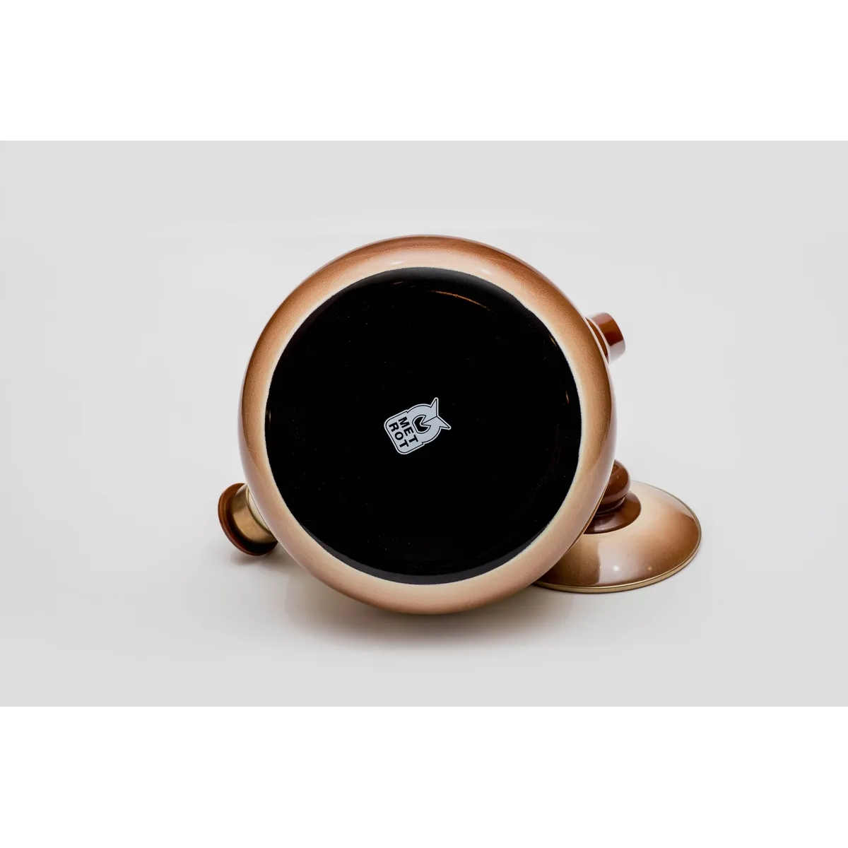 Чайник эмалированный Metrot Терракот 2.5 л 7318