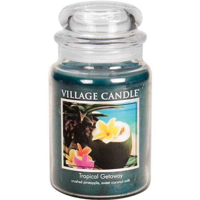 Ароматическая свеча Village Candle Тропический остров 602 г 10166
