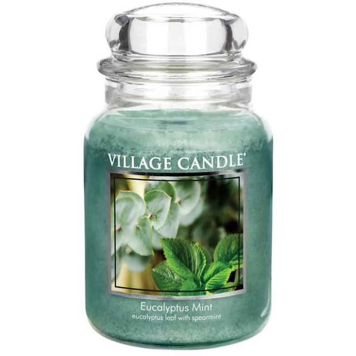 Ароматическая свеча Village Candle Эвкалипт и мята 602 г 10090