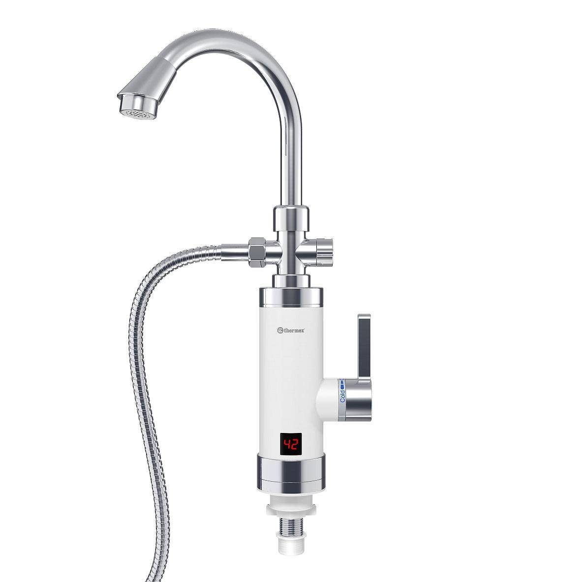 Водонагреватель проточный электрический Thermex Focus 3 кВт 111118