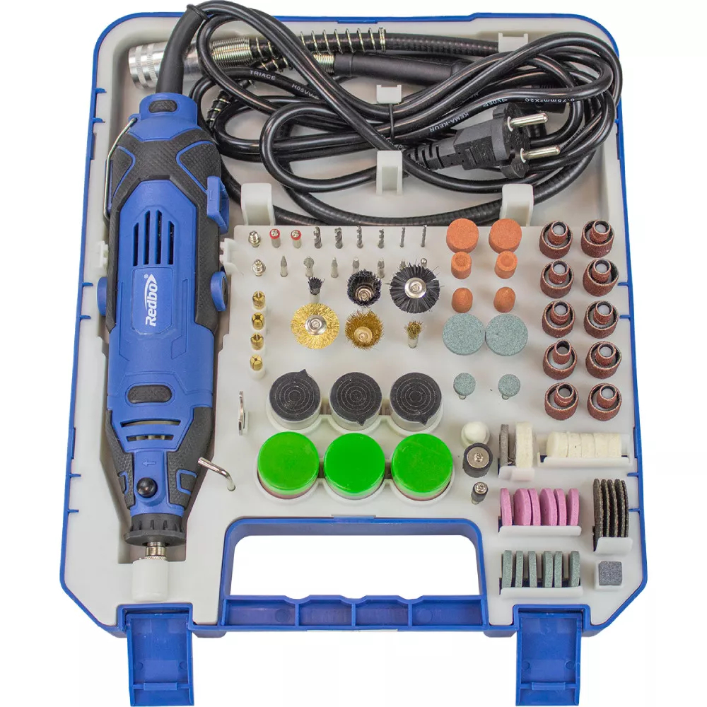 Гравер электрический Redbo ECE-135 135 Вт с набором аксессуаров ECE-135