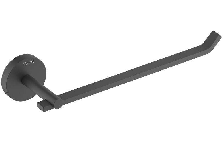 Полотенцедержатель Aquanet БЕТТА матовый черный AQ4619MB