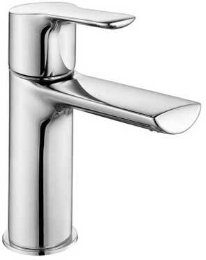 Смеситель для раковины E.C.A. Luna 121 без донного клапана 102108940EX