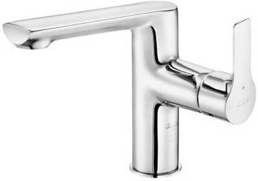 Смеситель для раковины E.C.A. Luna 158 без донного клапана 102108955EX