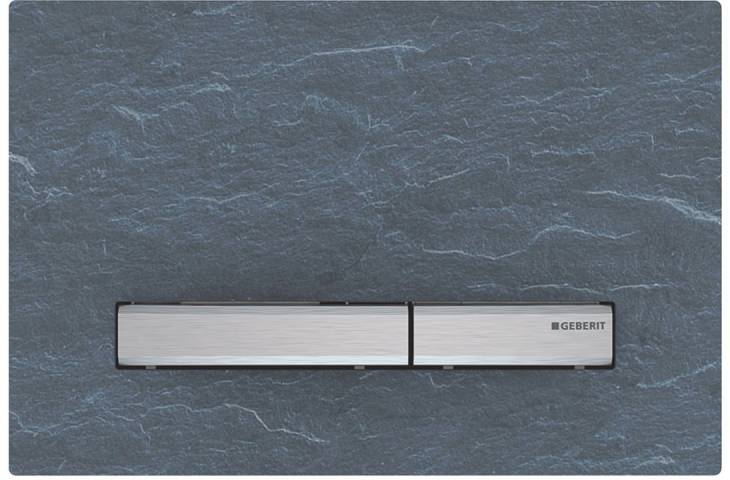 Клавиша смыва Geberit Sigma50 двойной смыв сланец Mustang 115.788.JM.2