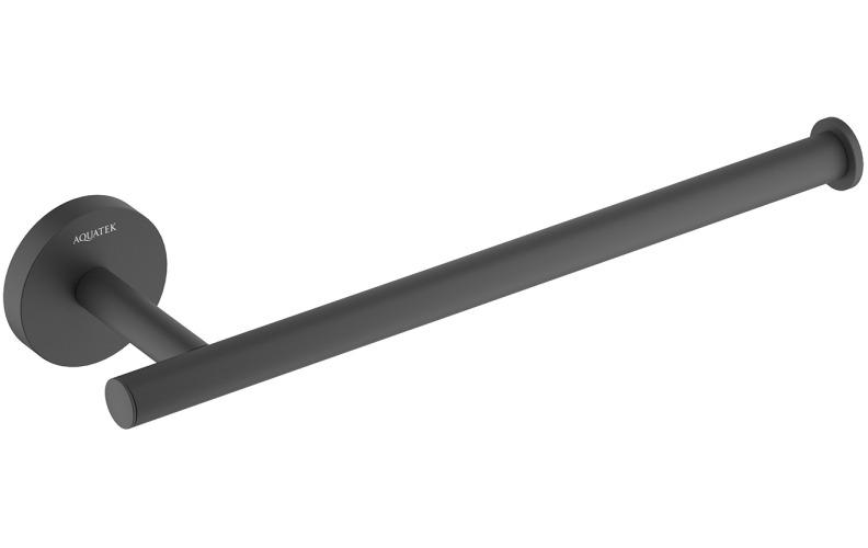 Полотенцедержатель Aquanet Оберон матовый черный AQ4219MB
