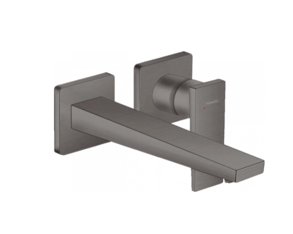 Смеситель для раковины Hansgrohe Metropol скрытого монтажа шлифованный черный хром 32526340