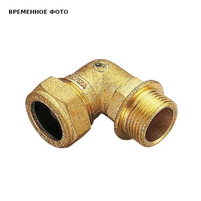 Угольник обжимной Tiemme 1104G 35х1 наружная резьба 1100202