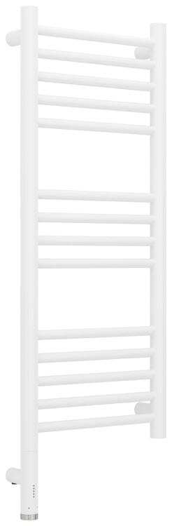 Полотенцесушитель электрический Сунержа Богема 3.1 прямая 800x300 мм МЭМ нижнее слева белый матовый 3060048030