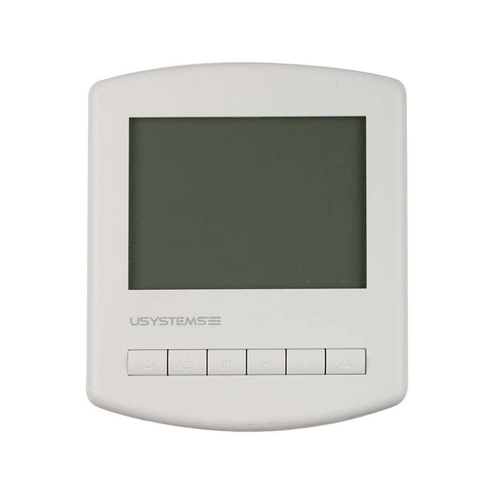 Термостат проводной Usystems TW-6 цифровой с датчиком пола 1137047