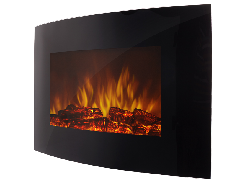 Камин электрический настенный Electrolux EFP/W-1200URLS панорамный черный