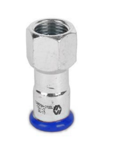 Муфта STOUT 22x1/2 ВР пресс нержавеющая сталь SS5210604