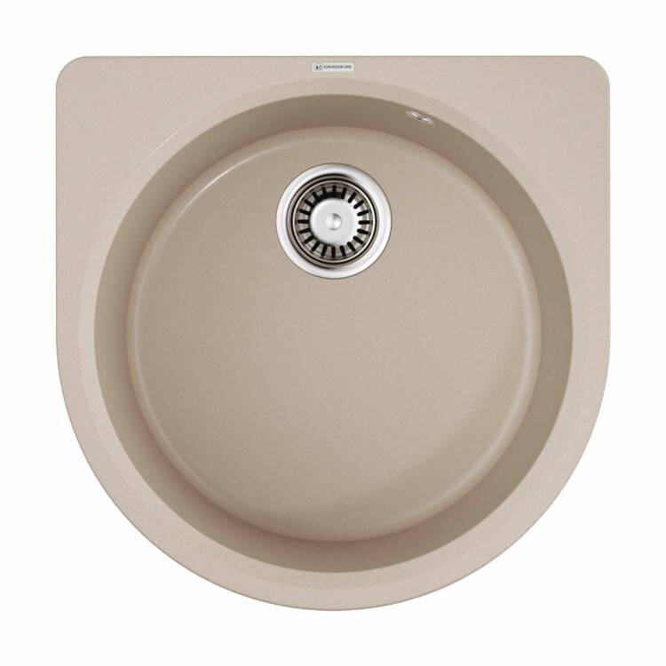 Мойка кухонная OMOIKIRI Akegata 510х510 мм бежевый 4993759