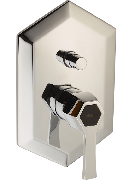 Смеситель для душа Cisal Chérie Gold/Night Black CH0021007C