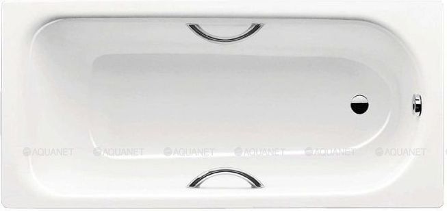 Ванна стальная KALDEWEI Saniform Plus Star Мод. 336 170х75 см с отверстиями под ручки 133600010001
