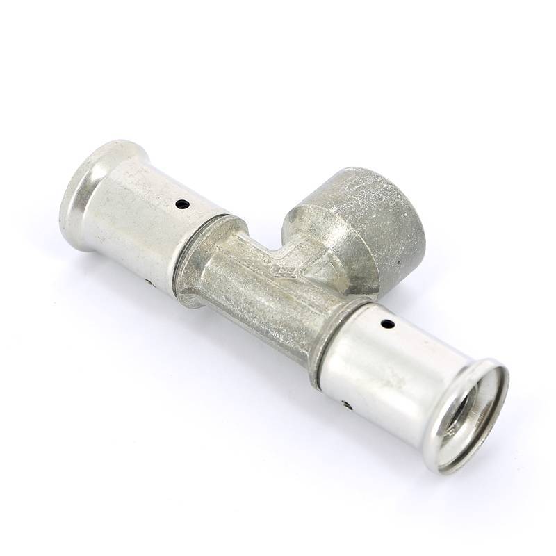 Тройник пресс-В Henco 20x1/2x20 мм 13P-200420