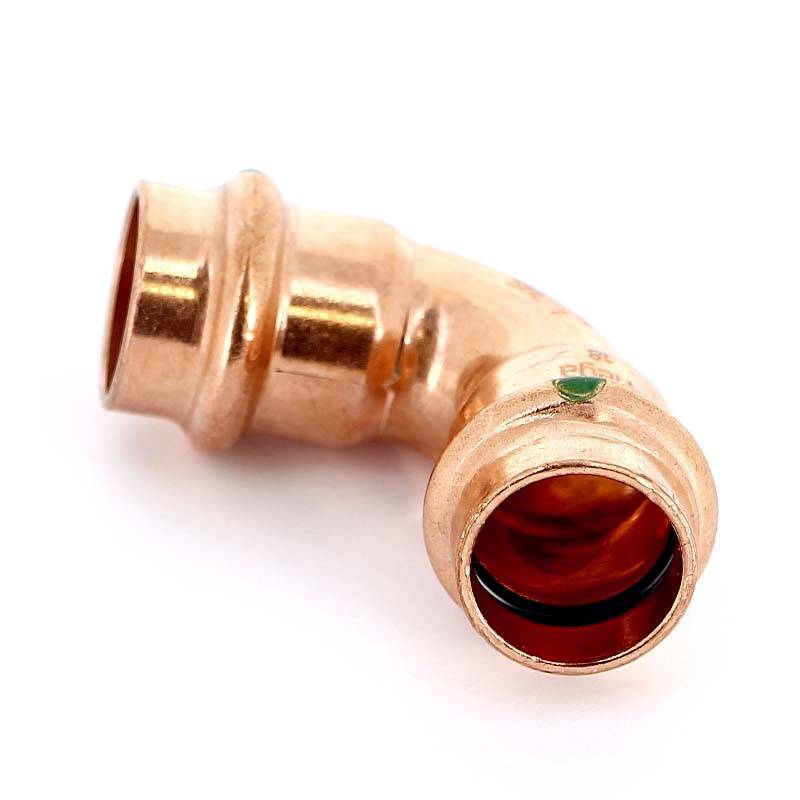 Угол 90° пресс медный Viega Profipress 18 мм 291495