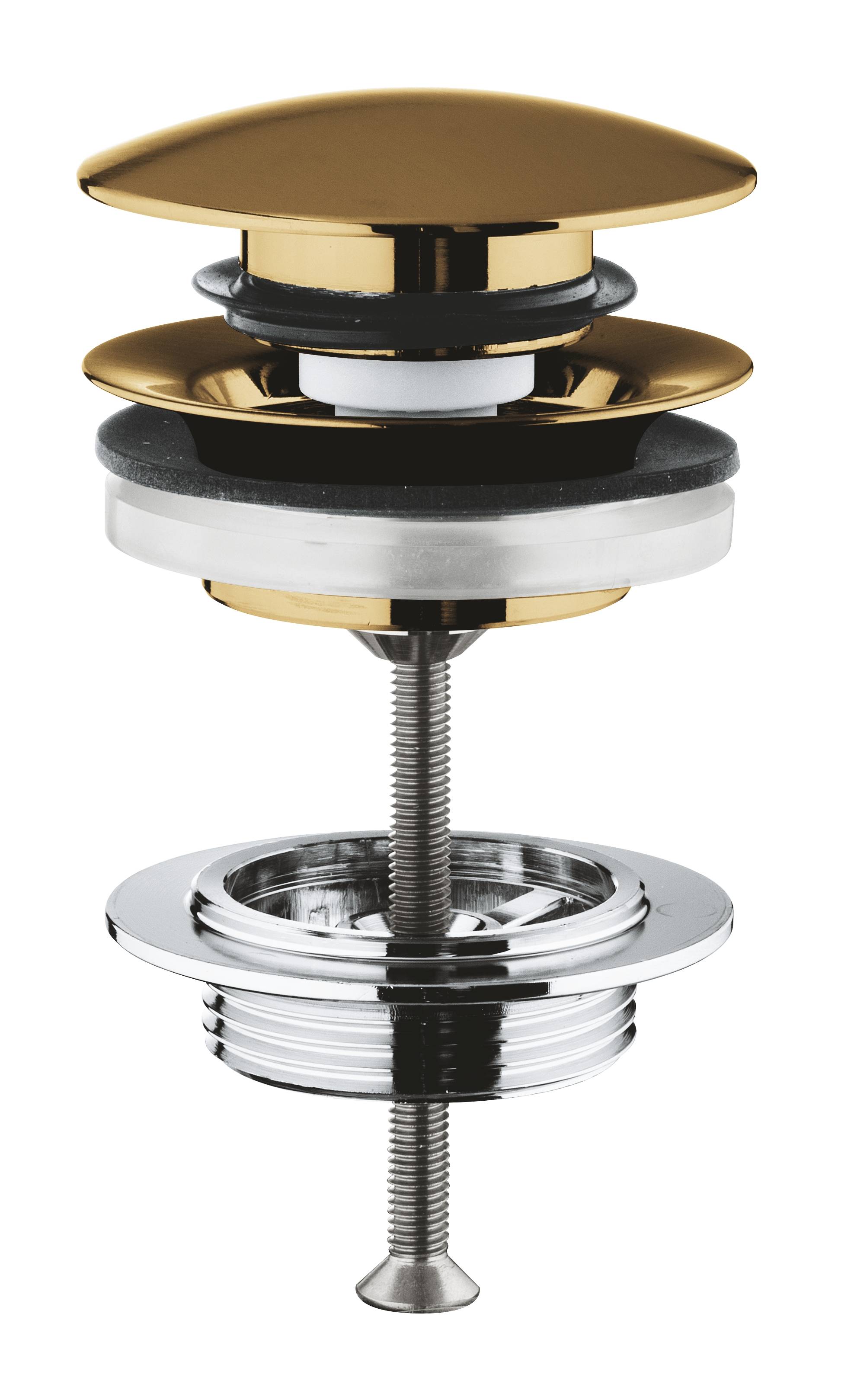 Донный клапан VitrA Origin матовый золотой 65807GN0