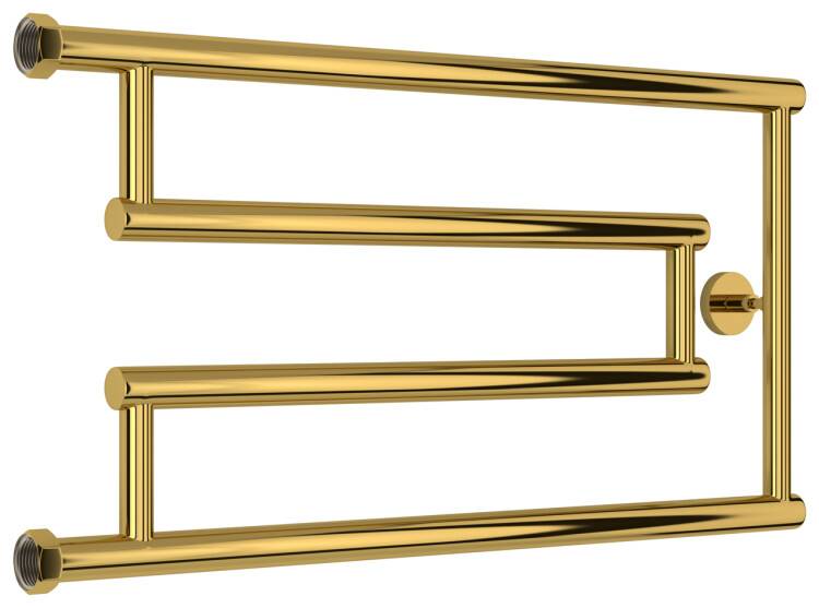 Полотенцесушитель водяной Сунержа High-Tech model G 660x348 мм золото 03-4051-3265