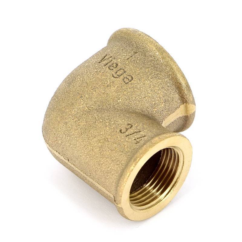 Угол 90° В-В Viega 1x3/4 бронза 320683
