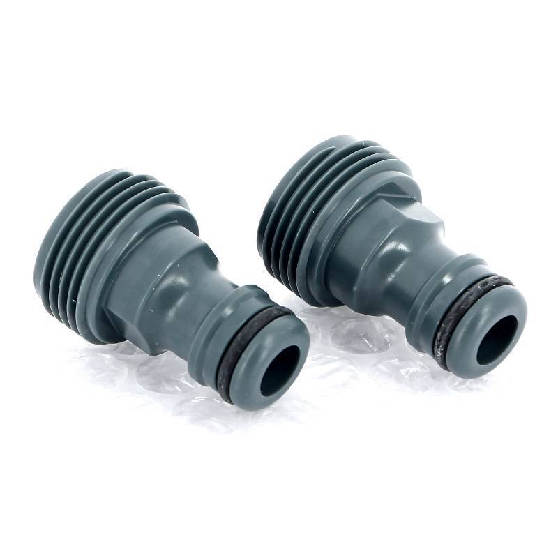 Переходники REHAU Universal для подключения к резьбе 3/4 пластик 2 шт 238653