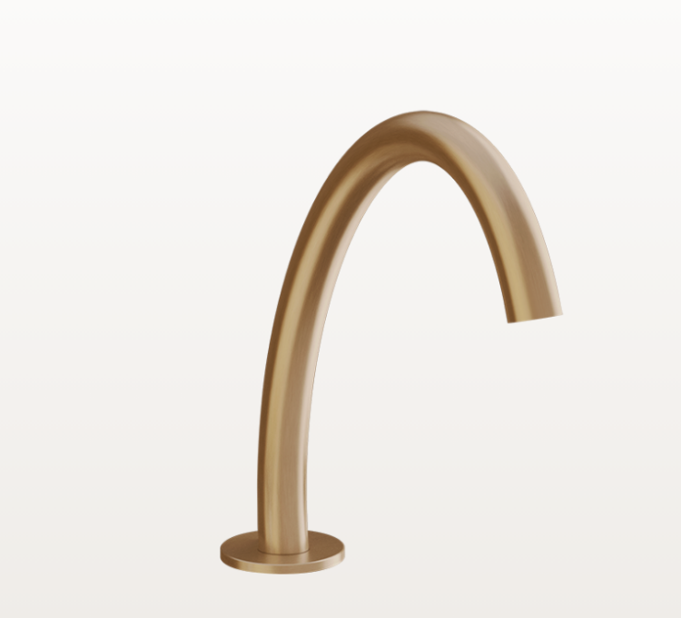 Излив на раковину Gessi Origini Warm Bronze Brushed PVD 66021726