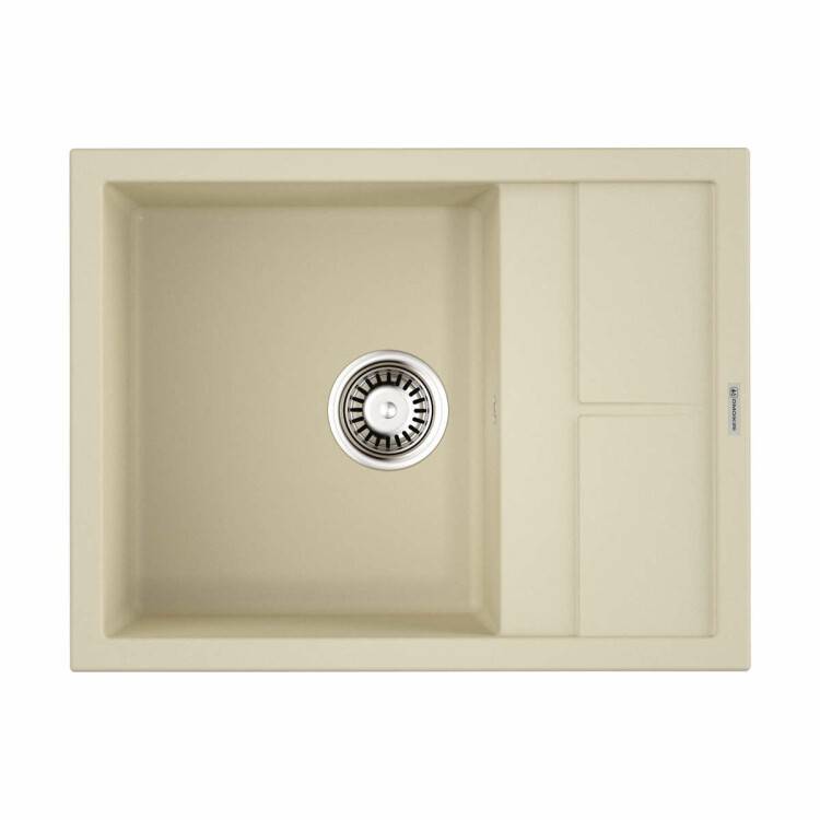 Мойка кухонная OMOIKIRI Sumi 65-U/IF 650x500 мм ваниль 4993671