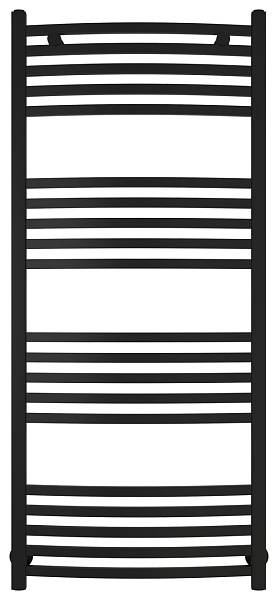 Полотенцесушитель водяной Сунержа Аркус 500x1200 мм матовый черный 31-0251-1250