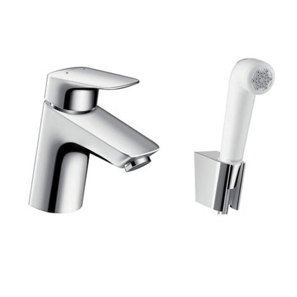 Смеситель для раковины Hansgrohe Logis с гигиеническим душем хром 71290000