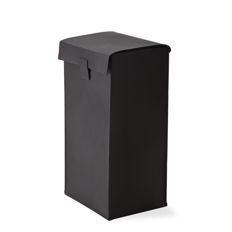 Корзина для белья Decor Walther NAPPA WB 370х300х660 мм черно-коричневая 0938890