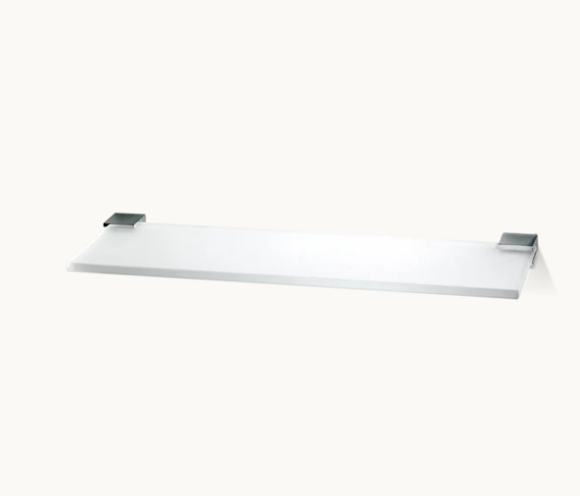 Полка стеклянная Decor Walther Corner GLA60 600x120x18 мм хром 0561000