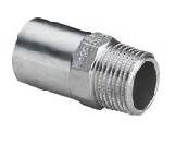 Вставка переходная нержавеющая сталь Viega Sanpress Inox 18x3/4 НР 436728