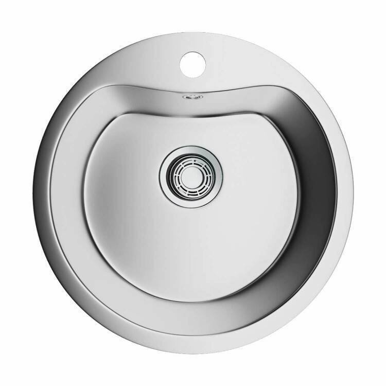 Кухонная мойка OMOIKIRI Saroma 510x510 мм нержавеющая сталь 4993007