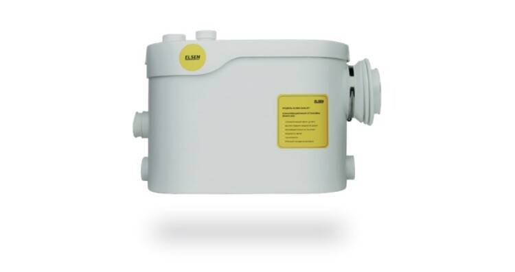 Канализационная насосная установка Elsen SaniJet CWC-3 боковое подключение EDW01002
