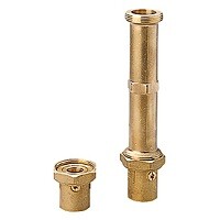 Комплект Giacomini фитинг R197 и запорный клапан R252 1 1/2 x 1 1/2 дюйма 130 мм R197MY001