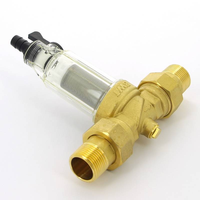 Фильтр промывной BWT Protector mini C/R 1 100 мкм для холодной воды 810531