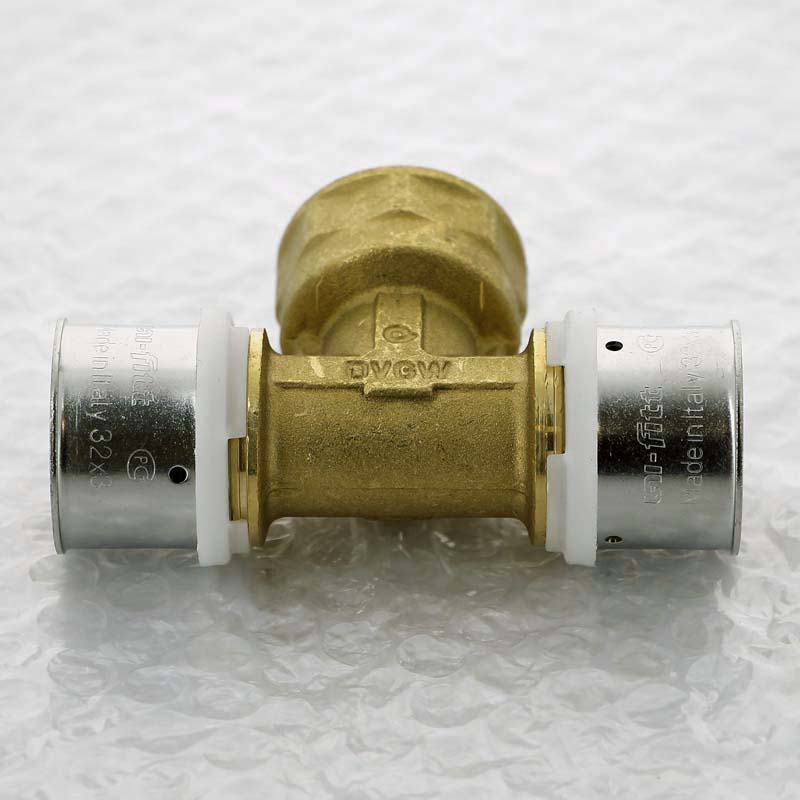 Тройник пресс Uni-Fitt 32х1х32 707G9490