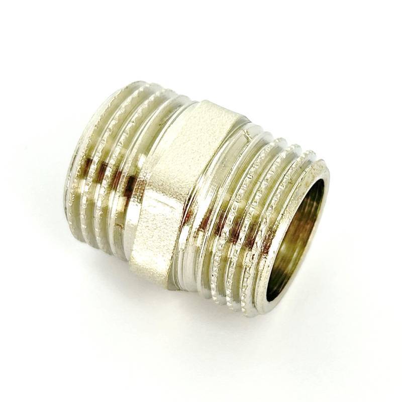 Ниппель LD Pride 1/2 никелированный LD.67.501.15