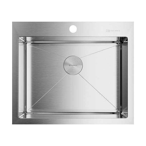 Кухонная мойка Omoikiri Akisame 59-IN 59x51 см нержавеющая сталь 4973055