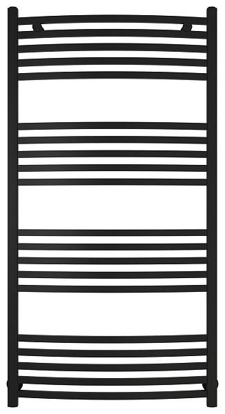 Полотенцесушитель водяной Сунержа Аркус 600x1200 мм матовый черный 31-0251-1260
