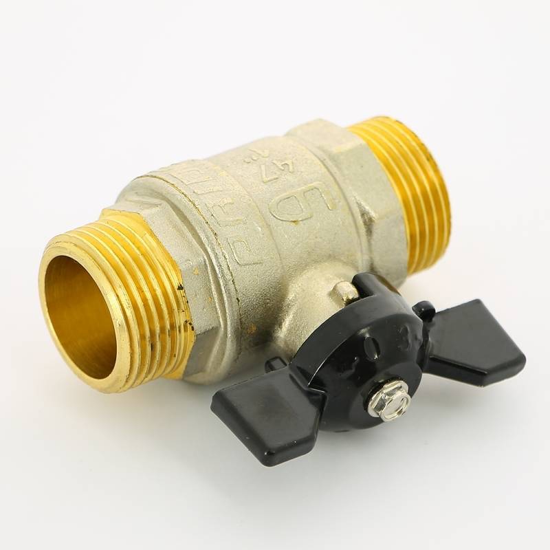 Кран шаровой LD Pride 1 НН полнопроходной бабочка 47.304.25