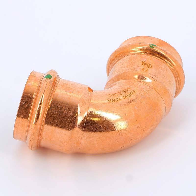Угол 90° пресс медный Viega Profipress 42 мм 291549