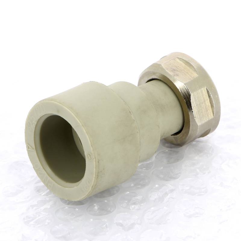 Муфта полипропиленовая FV-Plast с накидной гайкой пломбируемая 25x3/4 226027