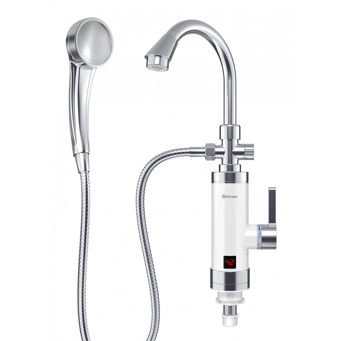 Водонагреватель проточный электрический Thermex Focus 3 кВт 111118