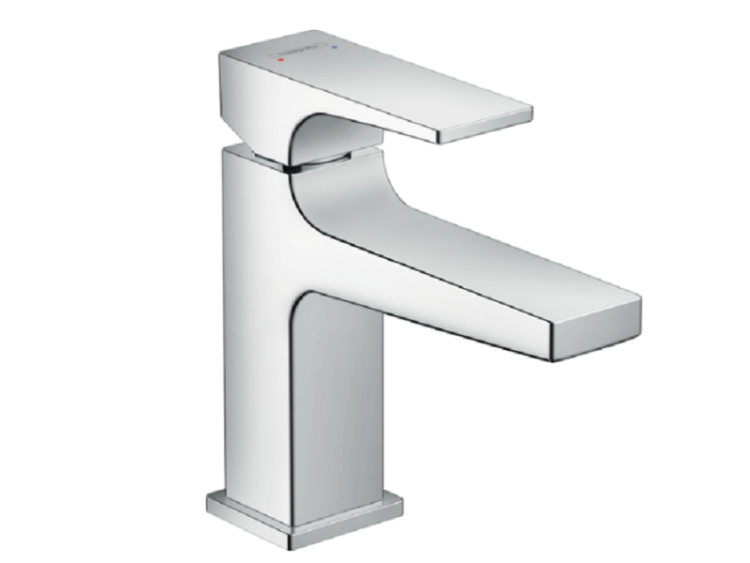 Смеситель для раковины Hansgrohe Metropol 110 с петлевой рукояткой черный матовый 32500670